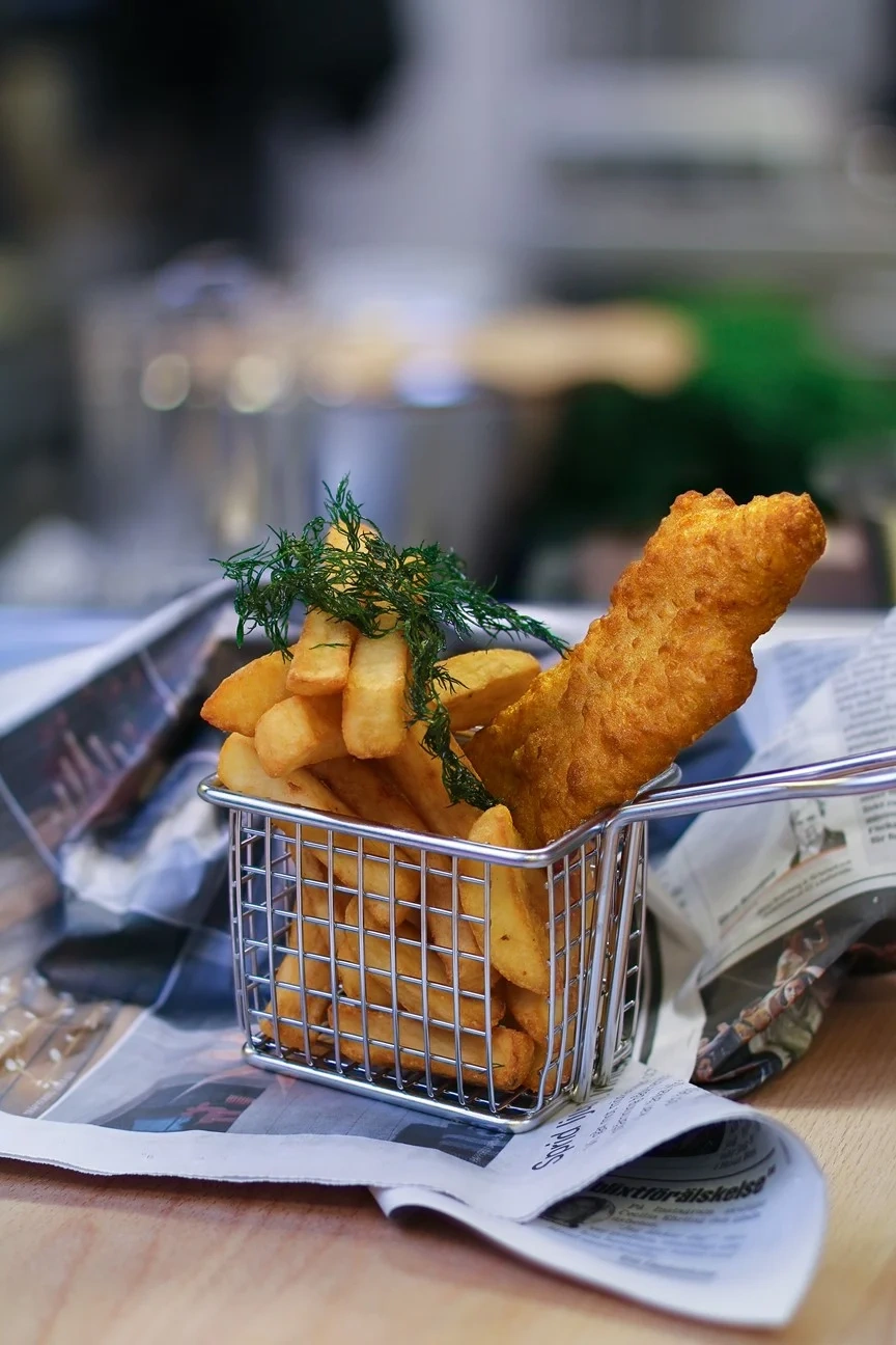 Torskfilé Tempura Fish & Chips MSC