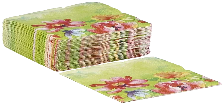 Serviett garden joy 3l 33cm 50stk