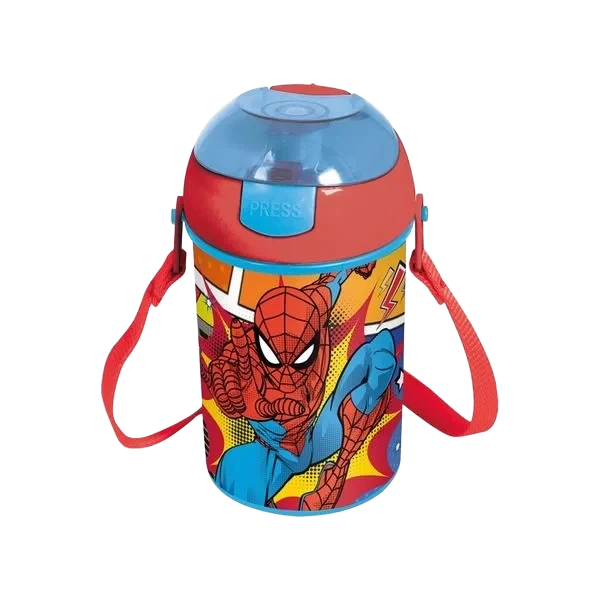 Spiderman Pop-up Drikkeflaske