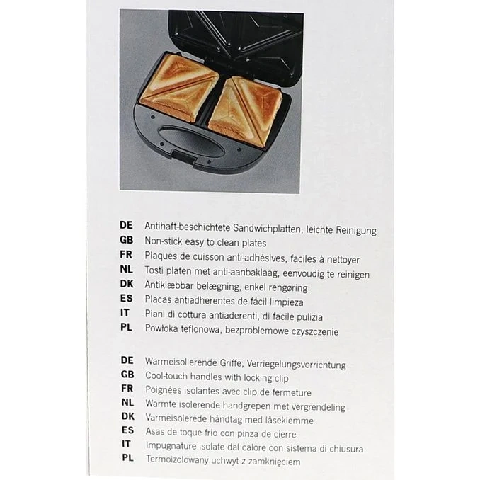 Smörgåsgrill Rostfri