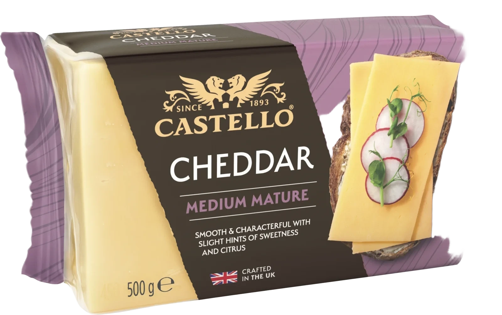 Medium Mature Cheddar 35% hårdost