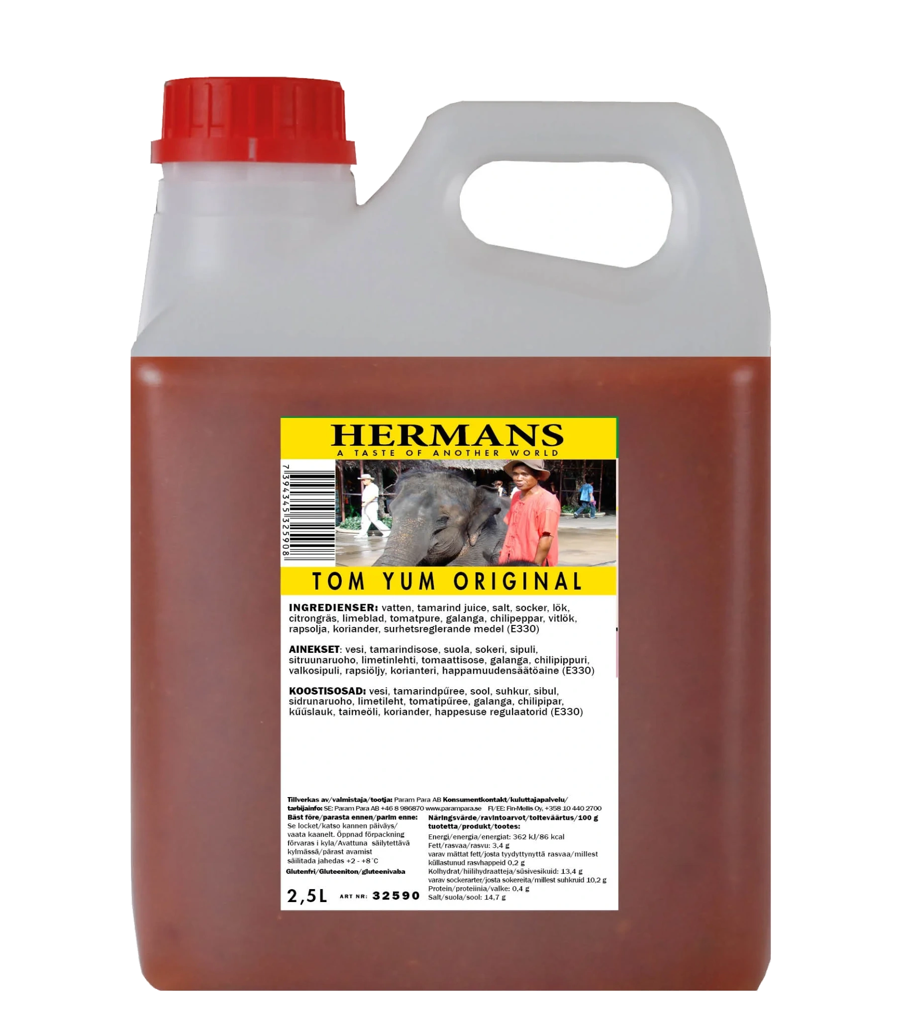 Tom Yum Original 2,5liter Kanne