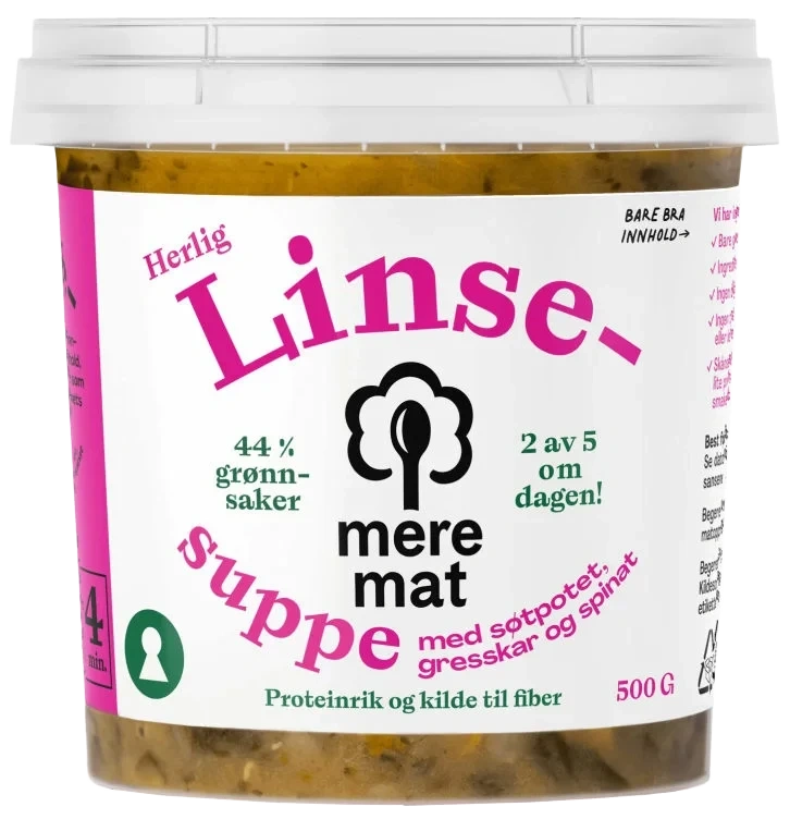 Mere Mat Linsesuppe 500g