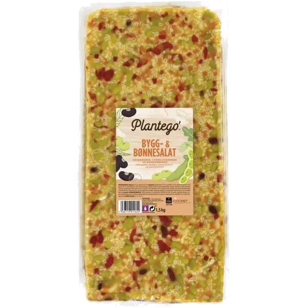 Plantego' Bygg- og Bønnesalat 1500g