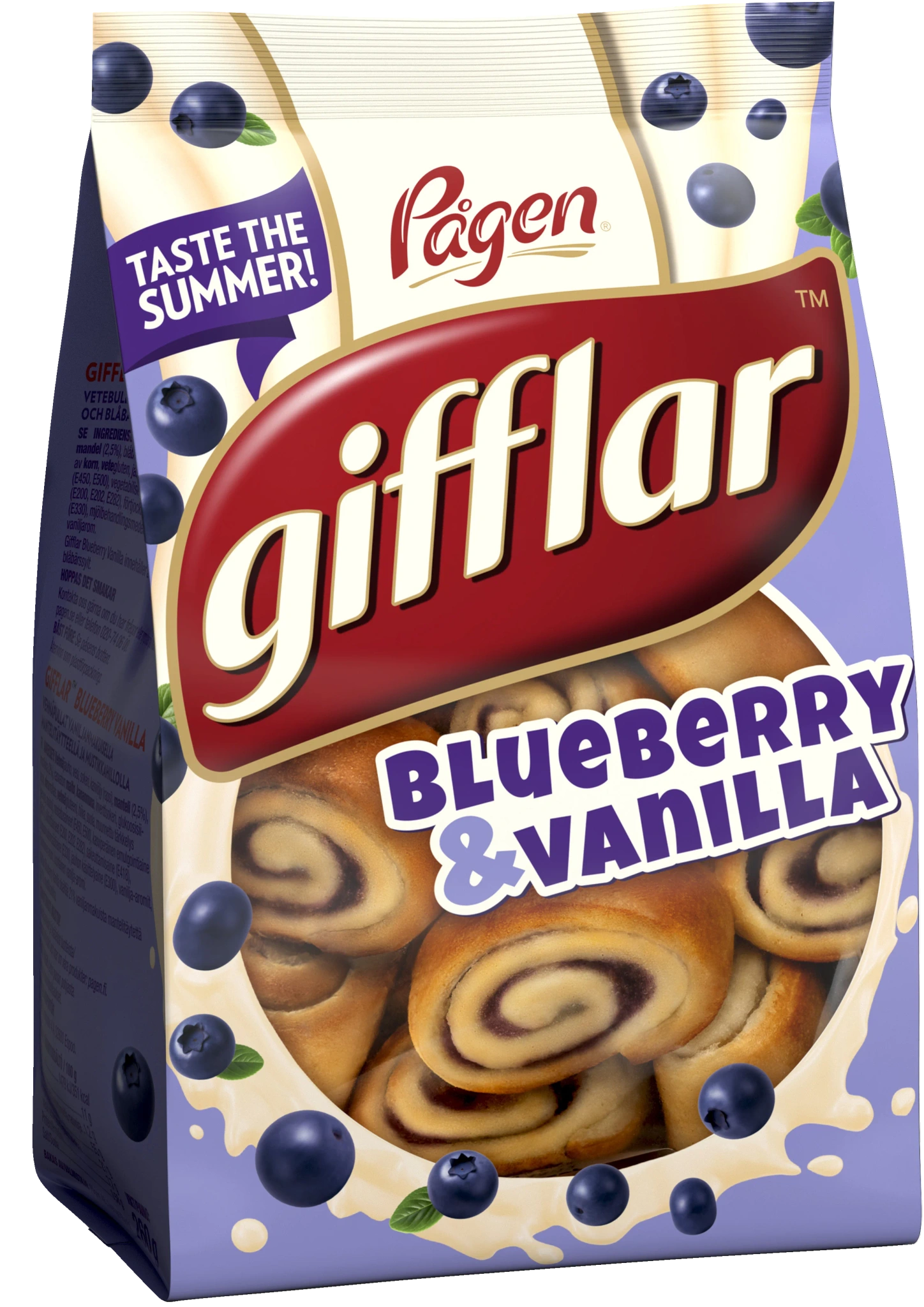 Gifflar Bluebery Vanilla 260g Pågen
