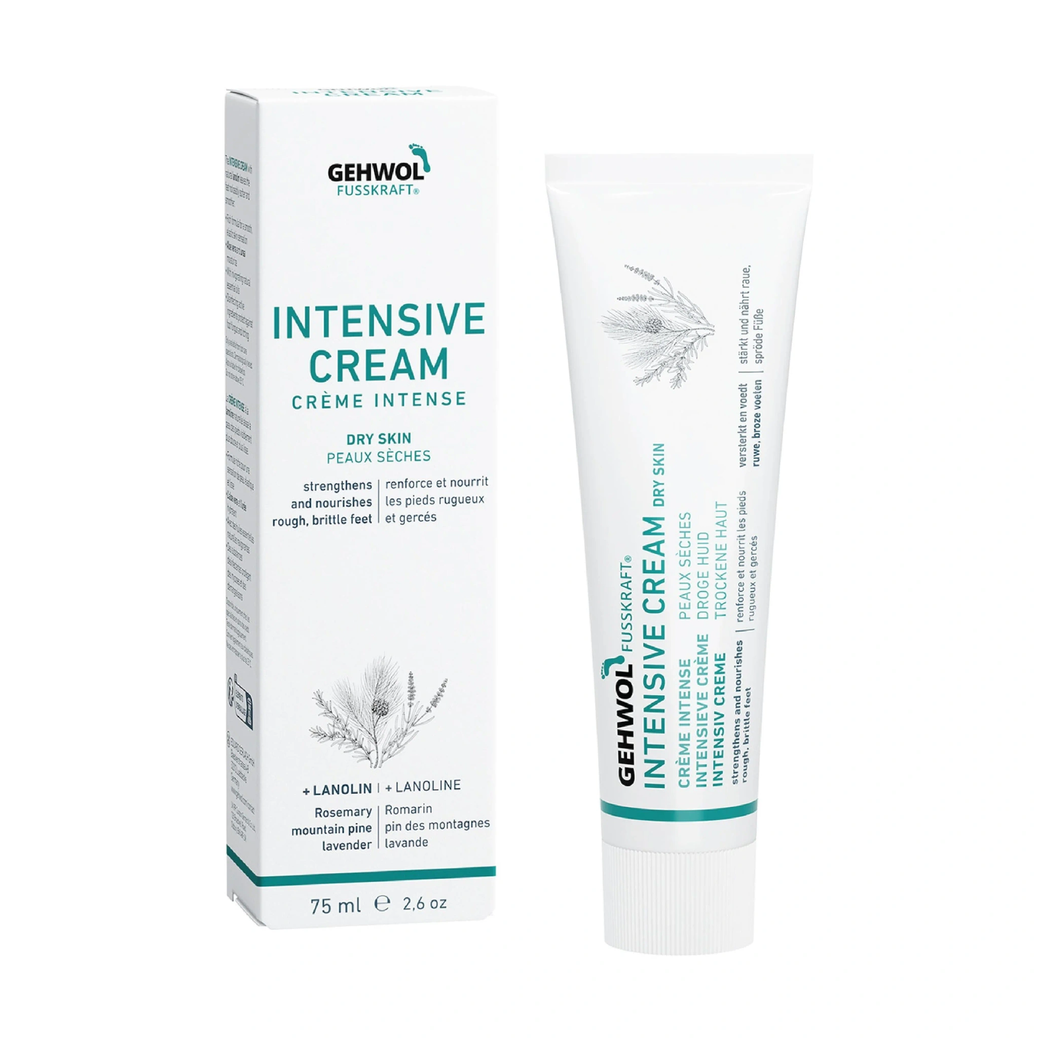 Gehwol Fusskraft Intensive Cream, 75 ml