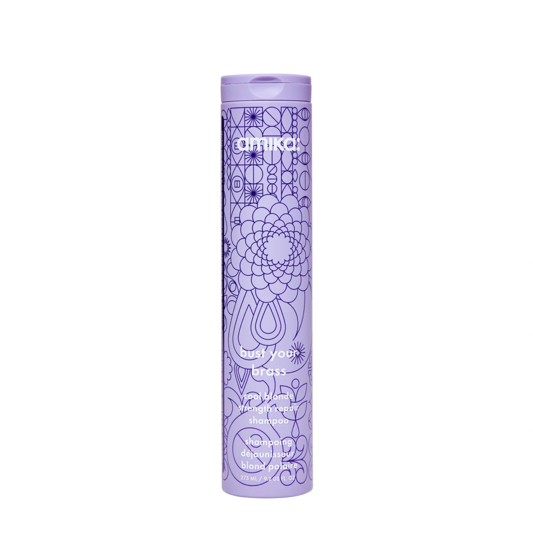 amika: Bust Your Brass Cool Blonde Repair Shampoo 275 ml