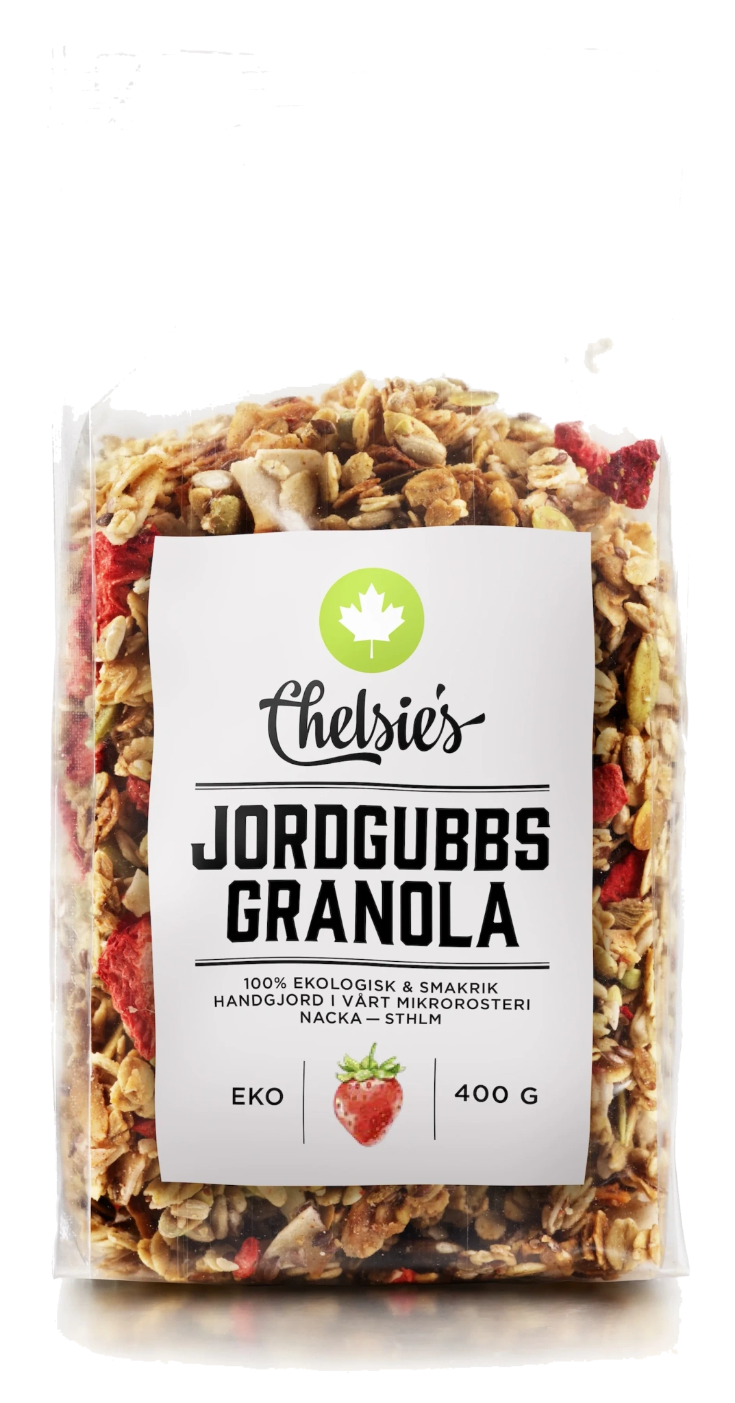 Jordgubbs Granola