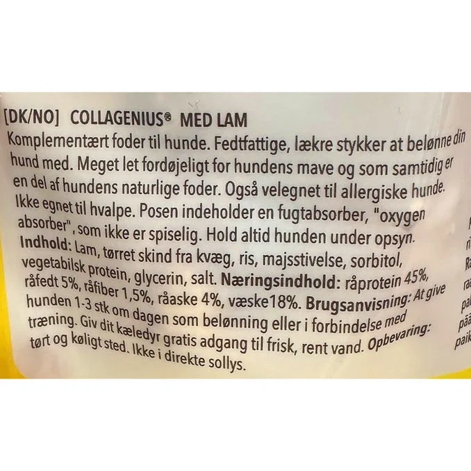 Sjöbogårdens Tuggpinnar Kollagen Lamm