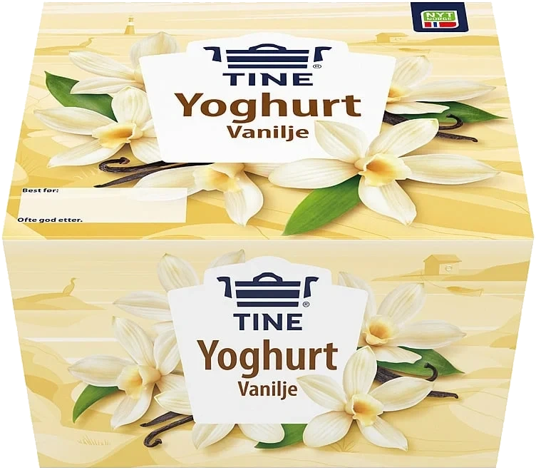 Yoghurt alltid vanilje       4x150g