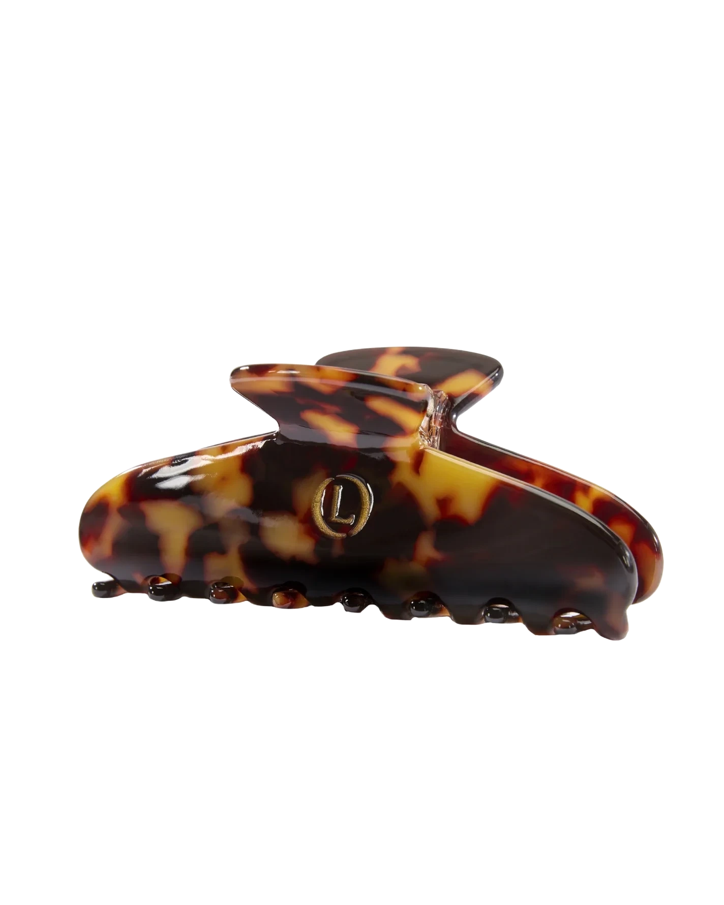 Lenoites Claw Clip Medium Bronze Leopard