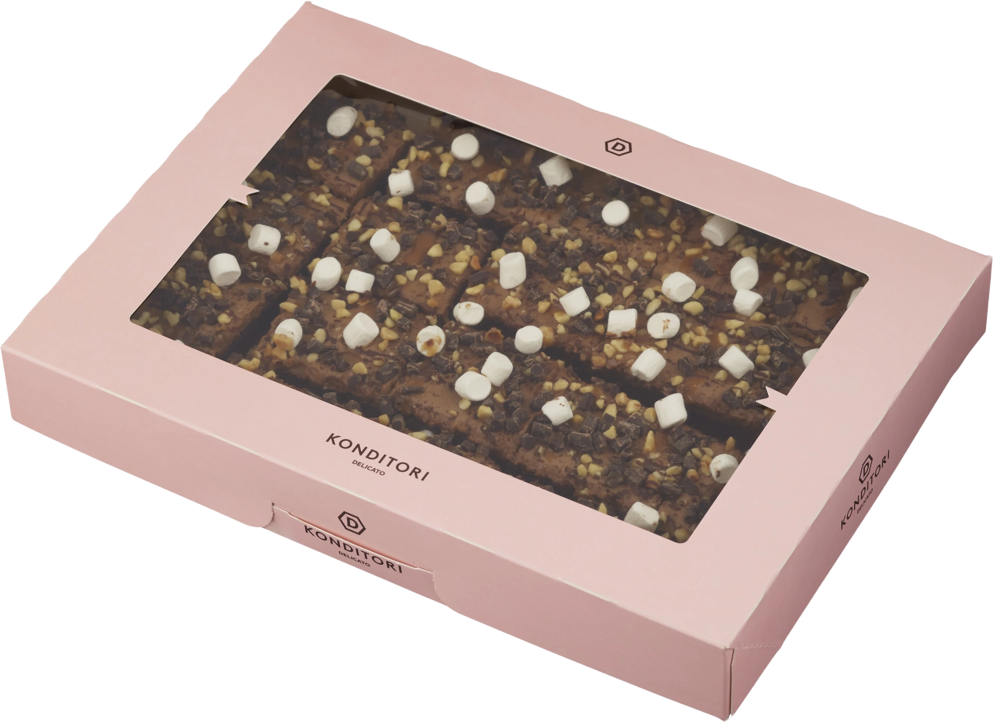 Delicato Rocky Road Brownie 20 Biter