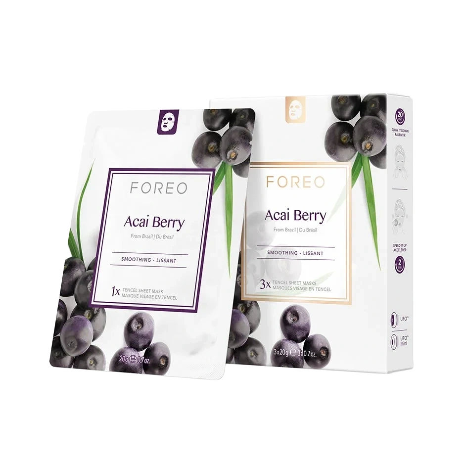FOREO Farm To Face Acai Berry x 3
