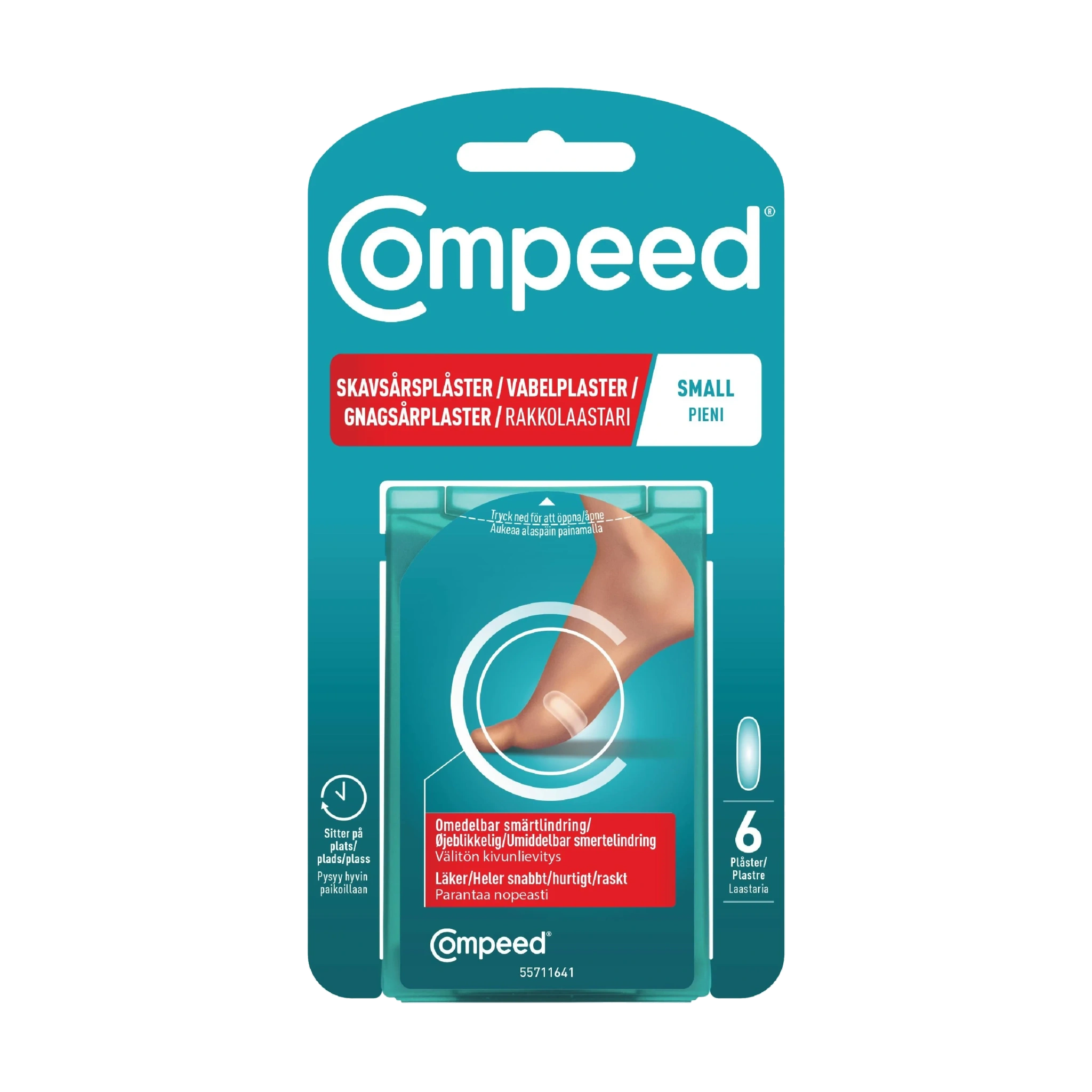 Compeed Gnagsårplaster Small, 6 stk.