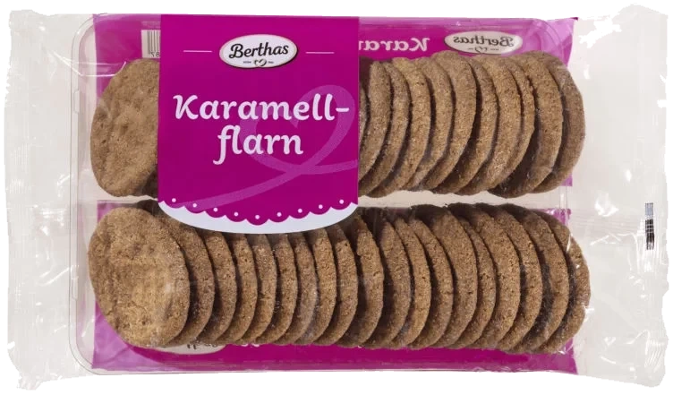 Karamellflarn 300g Berthas