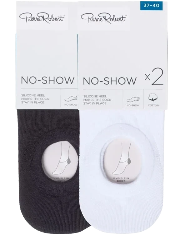 Sokker No Show Mix 37-40 2par Pierre Robert