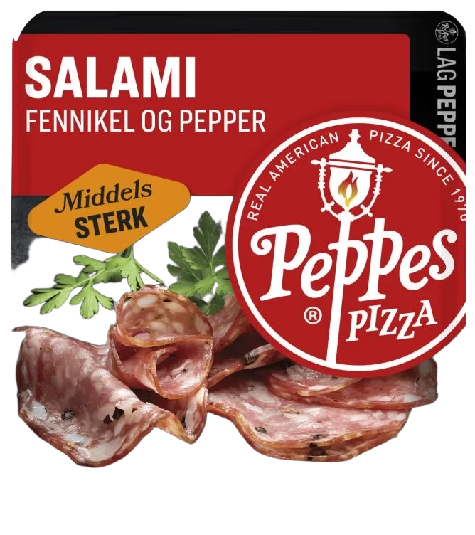 Salami Fennikkel&Pepper 50g Peppes