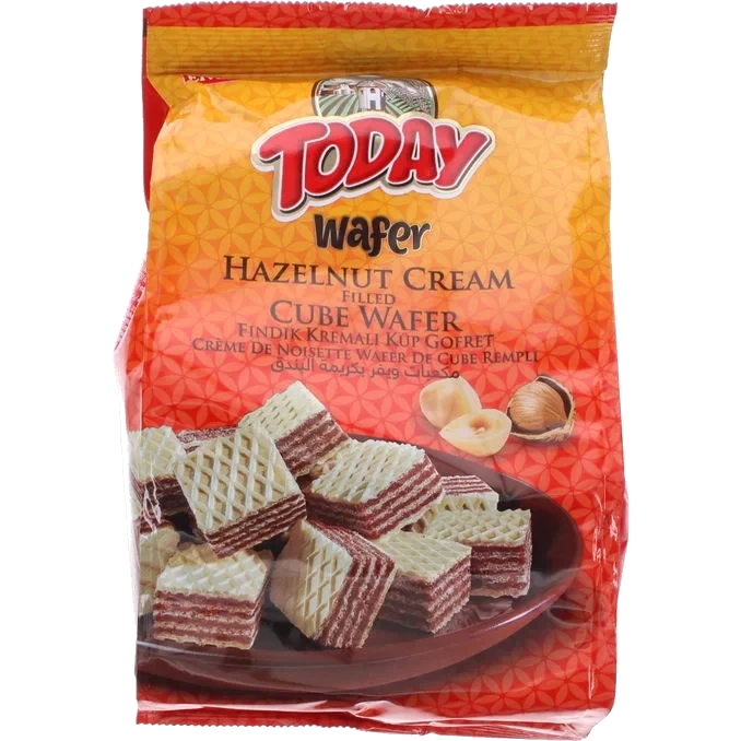 Wafer Hasselnöt