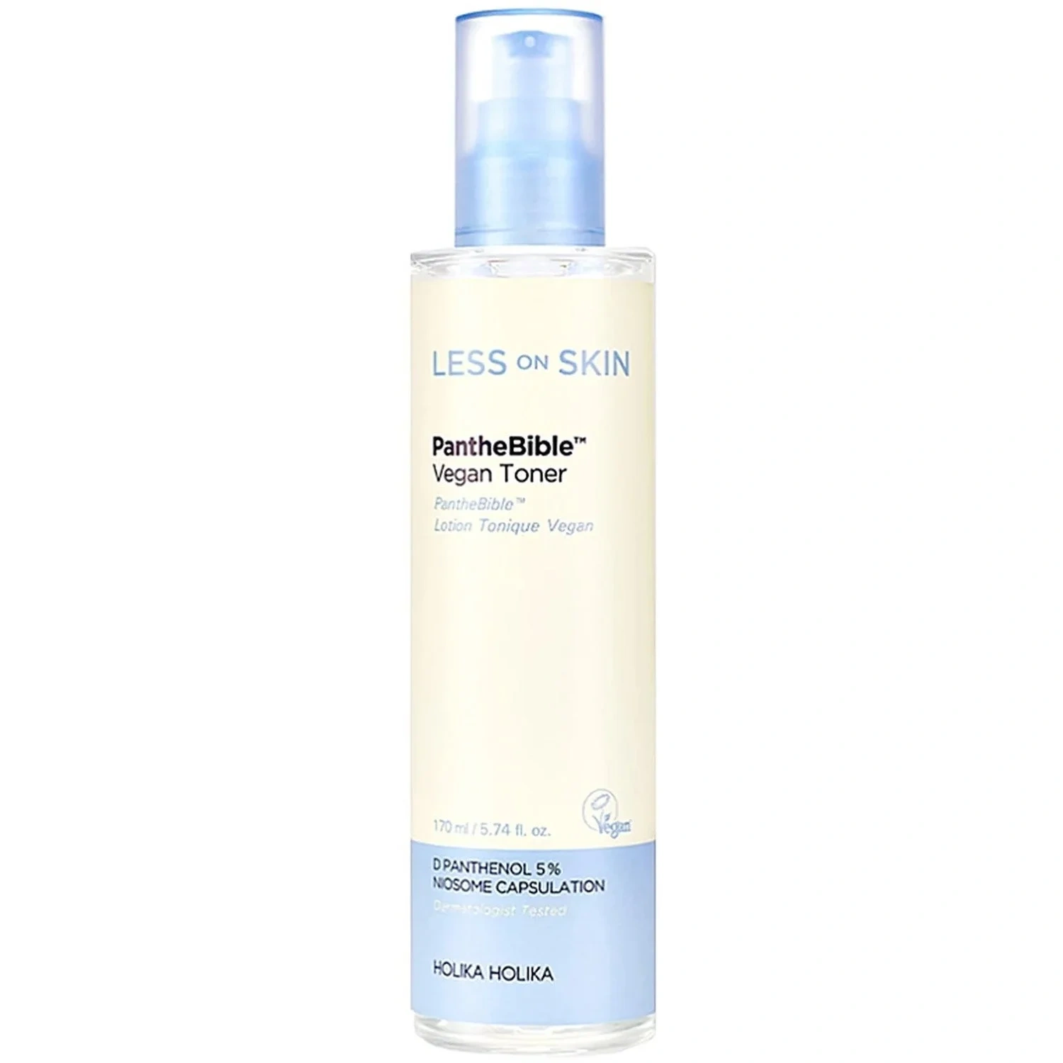Holika Holika Less On Skin PantheBible Vegan Toner