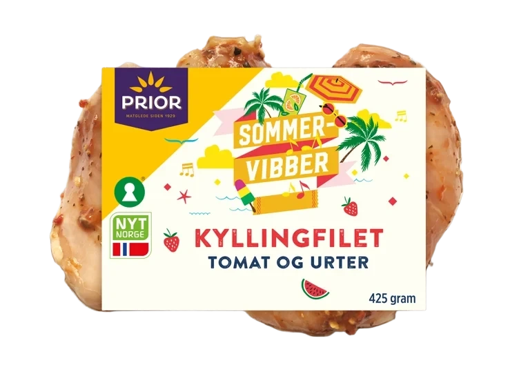 Kyllingfilet Tomat&Urter 425g Spar