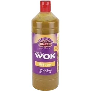 Go-tan Woksaus Mild Curry 6x1l