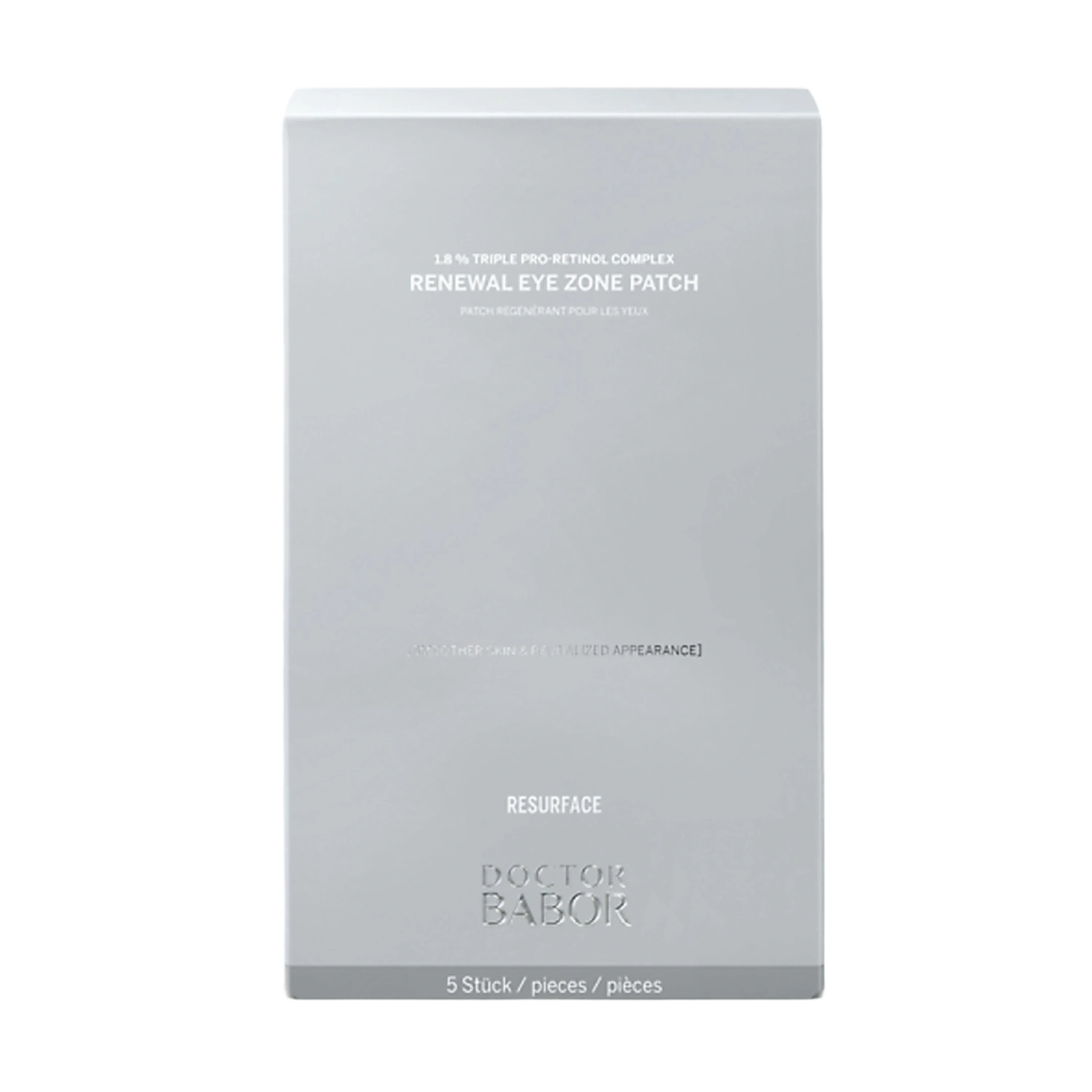 BABOR Doctor Babor Resurface Renewal Eye Zone Patches, 5 stk.