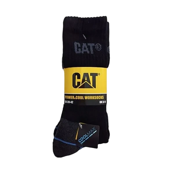 Power & Cool Work Socks 3pk