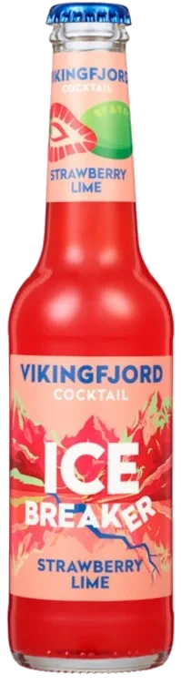 Vikingfjord Ice Breaker Strawberry 0,275l flaske