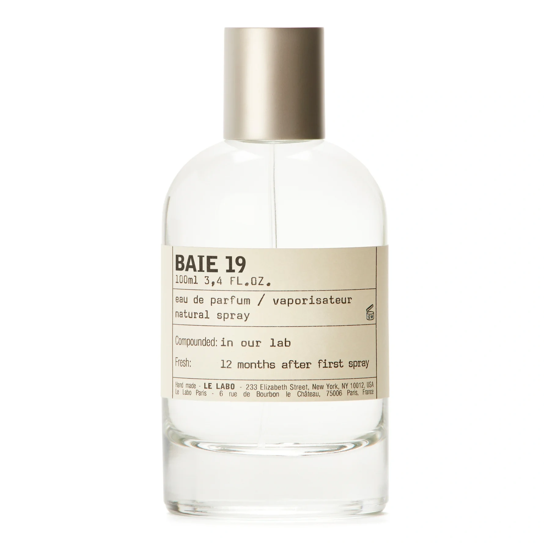 Le Labo Baie 19 Eau de Parfum 100 ml