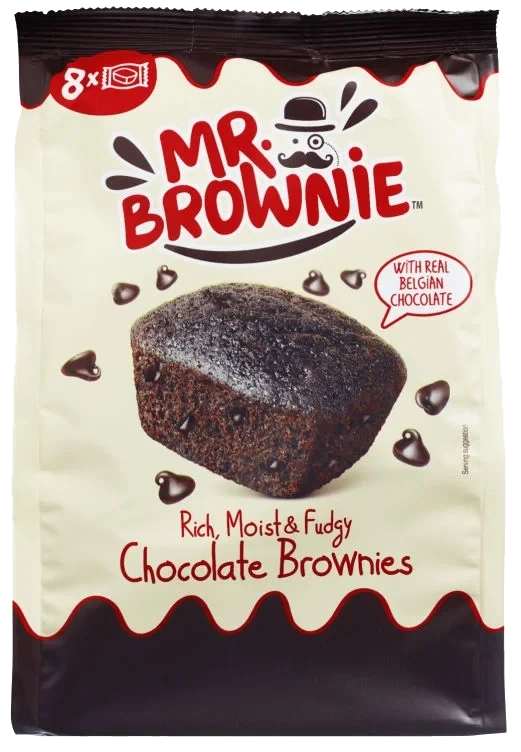 Mr Brownie Chocolate Brownies 200g
