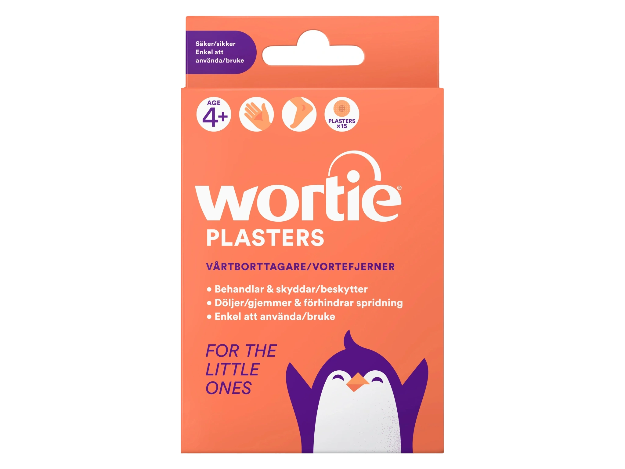 Wortie Vorteplaster, 15 stk.