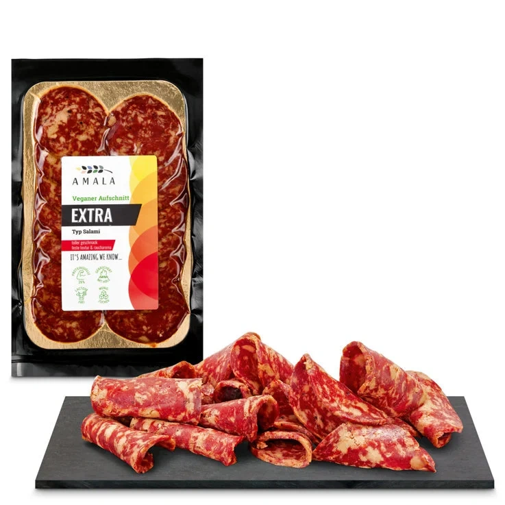 Amala Rökt salami, växtbaserad