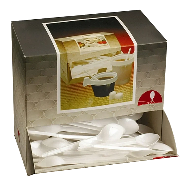 Kaffeskje i dispenserboks   300stk