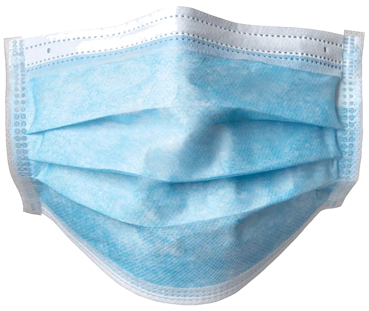 Kirurgisk munnbind ikke-vevd polypropylen type iir 50pk