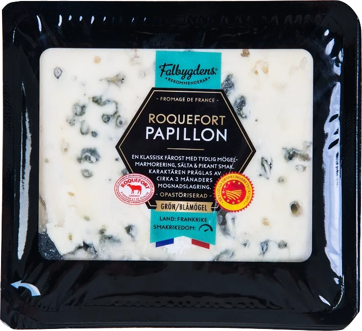 Roquefort Papillon opas blåmögelost