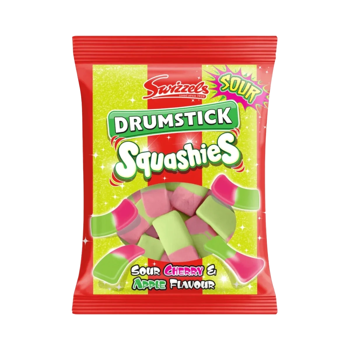 Swizzels Drumstick Squashies Sour Cherry & Apple 120 g