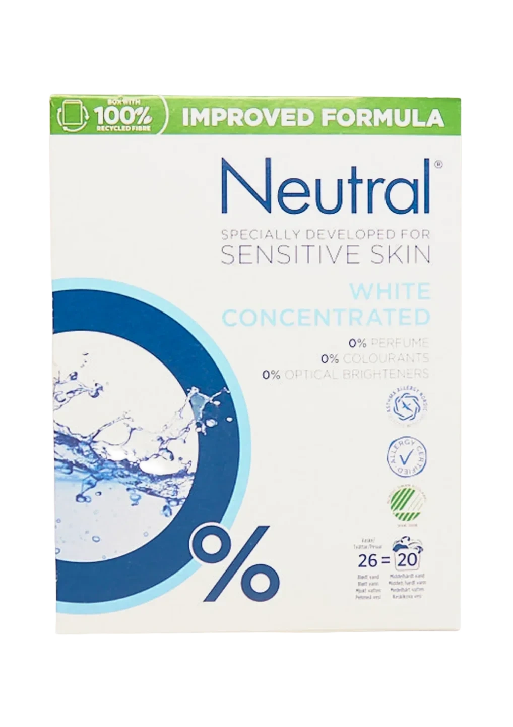 Neutral White Pulver Parfymefri 1,04kg