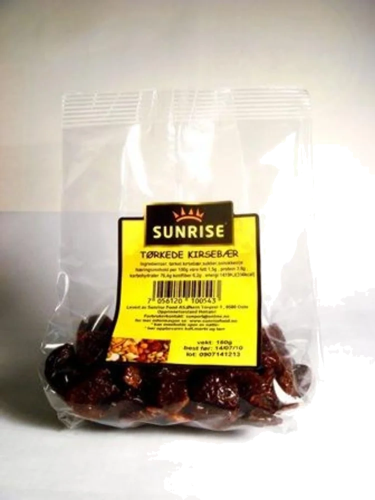 Sunrise Tørkede Kirsebær 135g