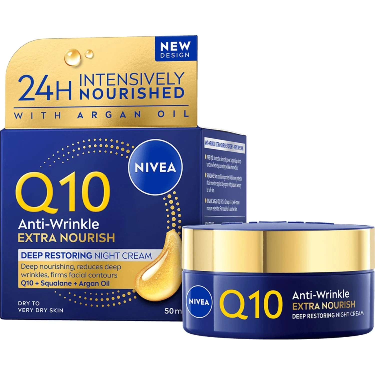 NIVEA Q10 Extra Nourish Night Cream