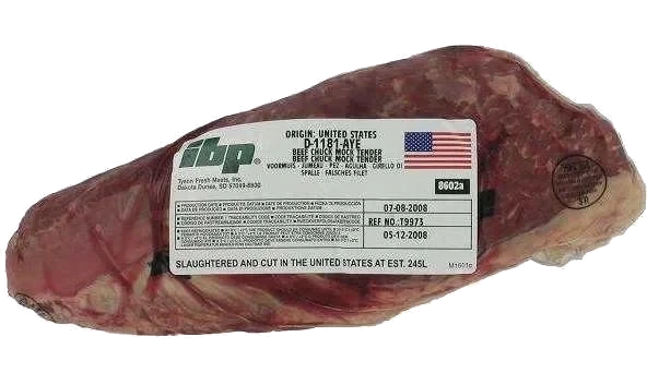 Chuck Tender nötbog