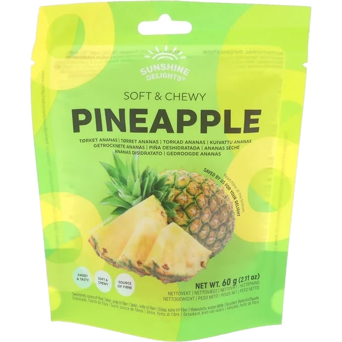 Soft & Chewy Torkad Ananas