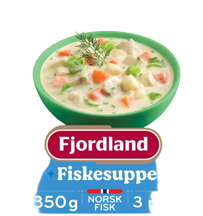 Fiskesuppe 350g Fjordland