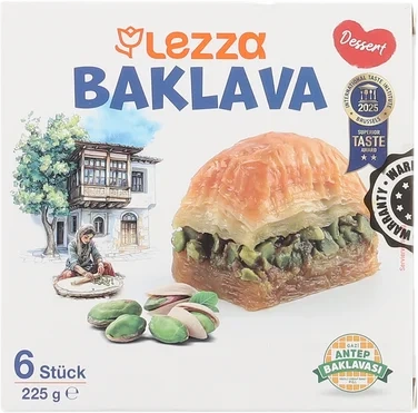 Lezza Baklava Pistachio 225g