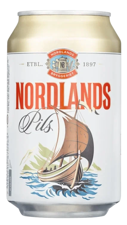 Nordlands Pils 0,33l boks