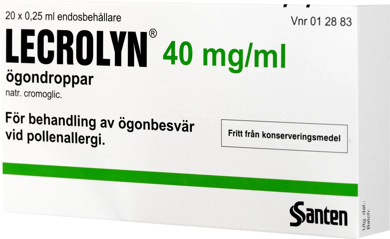 LECROLYN Ögondroppar endos