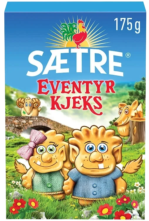 Sætre Eventyrkjeks 175g