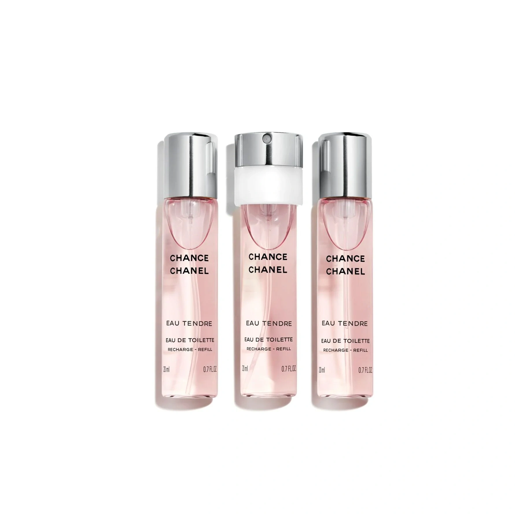 CHANEL EDT TWIST AND SPRAY 3 x 20 ml