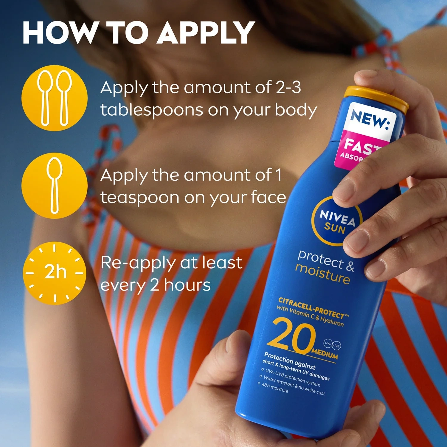Solkräm Protect & Moisture Spf 20