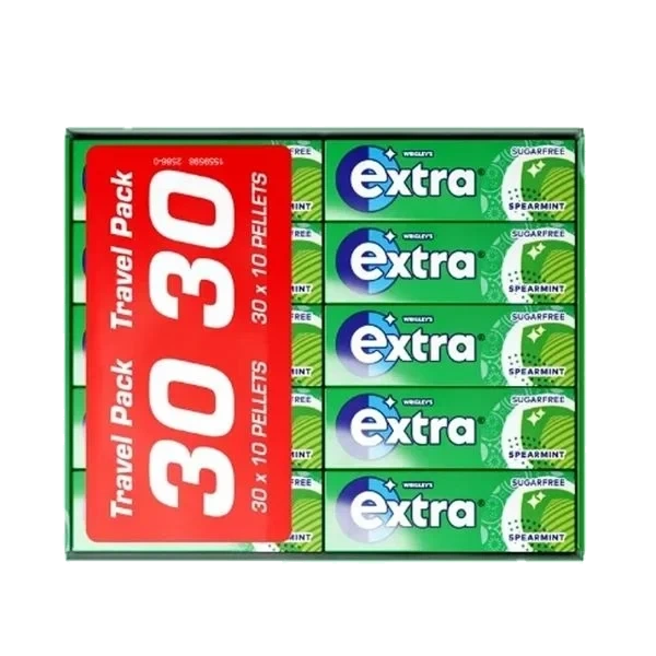 Extra Spearmint Travelpack (Kartong 30-pk)