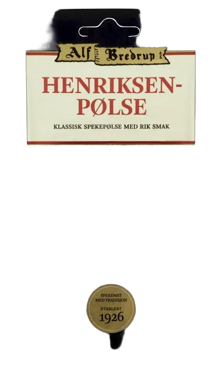 Henriksenpølse 100g Bredrup
